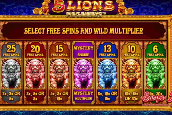 5 Lions Megaways