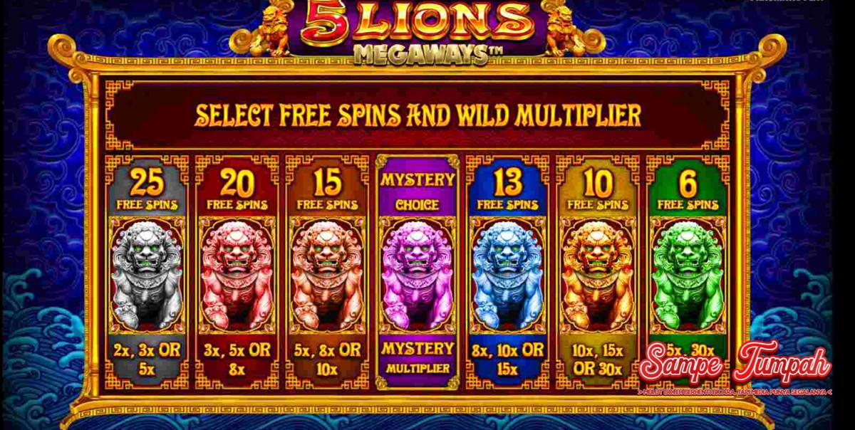 5 Lions Megaways