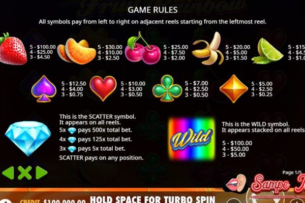 Fruit Rainbow Slot
