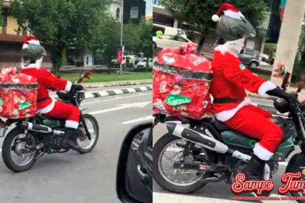 Ojol Berubah Jadi Santa: Kejutan Natal di Jalanan! Ojol Berubah Jadi Santa: Kejutan Natal di Jalanan!
