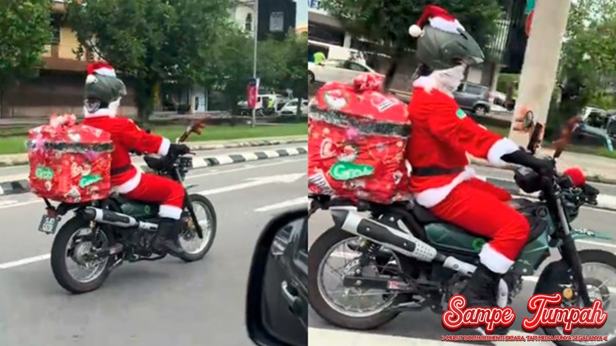 Ojol Berubah Jadi Santa: Kejutan Natal di Jalanan!