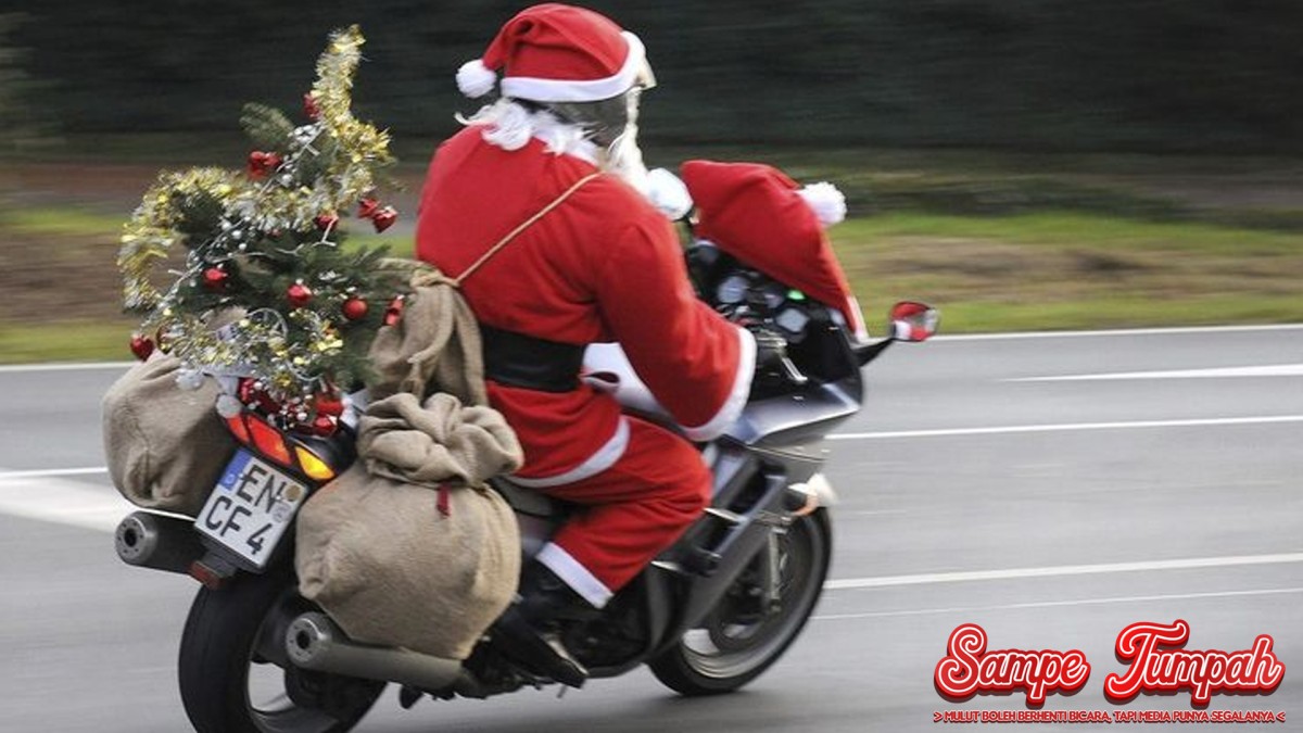 Ojol Berubah Jadi Santa: Kejutan Natal di Jalanan!