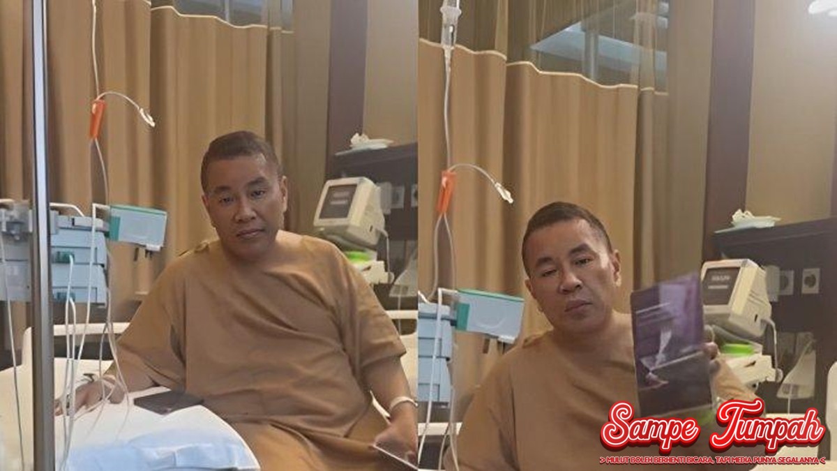 Kesehatan Hotman Paris Terancam Abses Hati Bawa ke Singapura