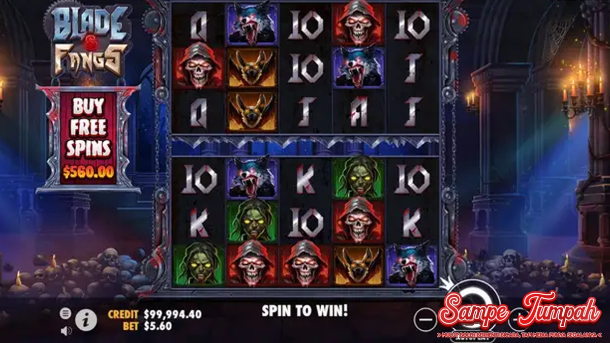 Blade & Fangs: Menyusun Pola, Raih Kemenangan di Slot Gacor!