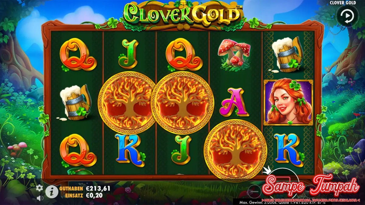 Clover Gold: Untung Daun Semanggi di Permainan Slot Online!