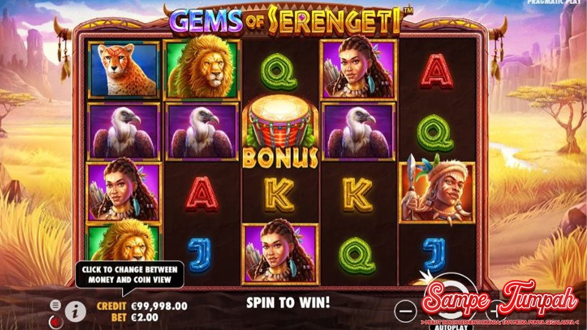 Gems of Serengeti Harta Karun Slot Online Savana yang Bikin Tajir