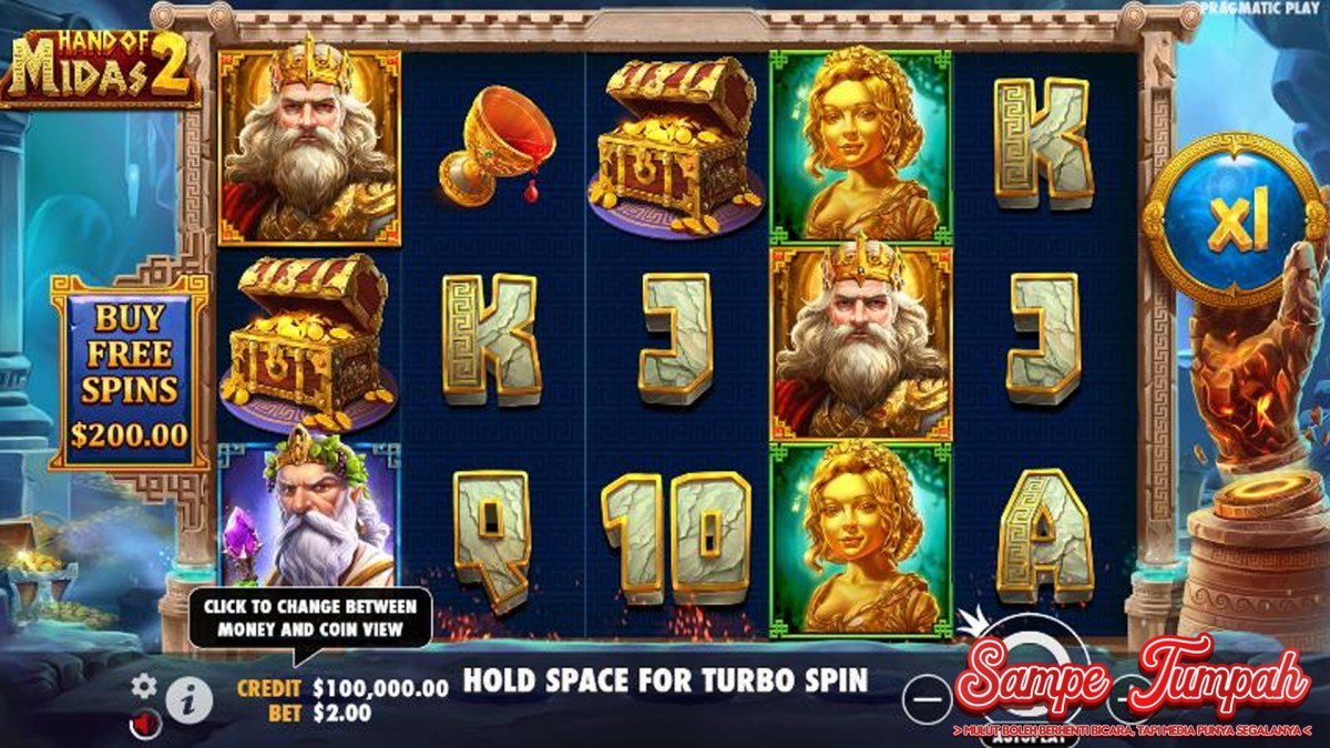 Kemenangan di Slot Hand of Midas 2 dengan Sentuhan Emas!
