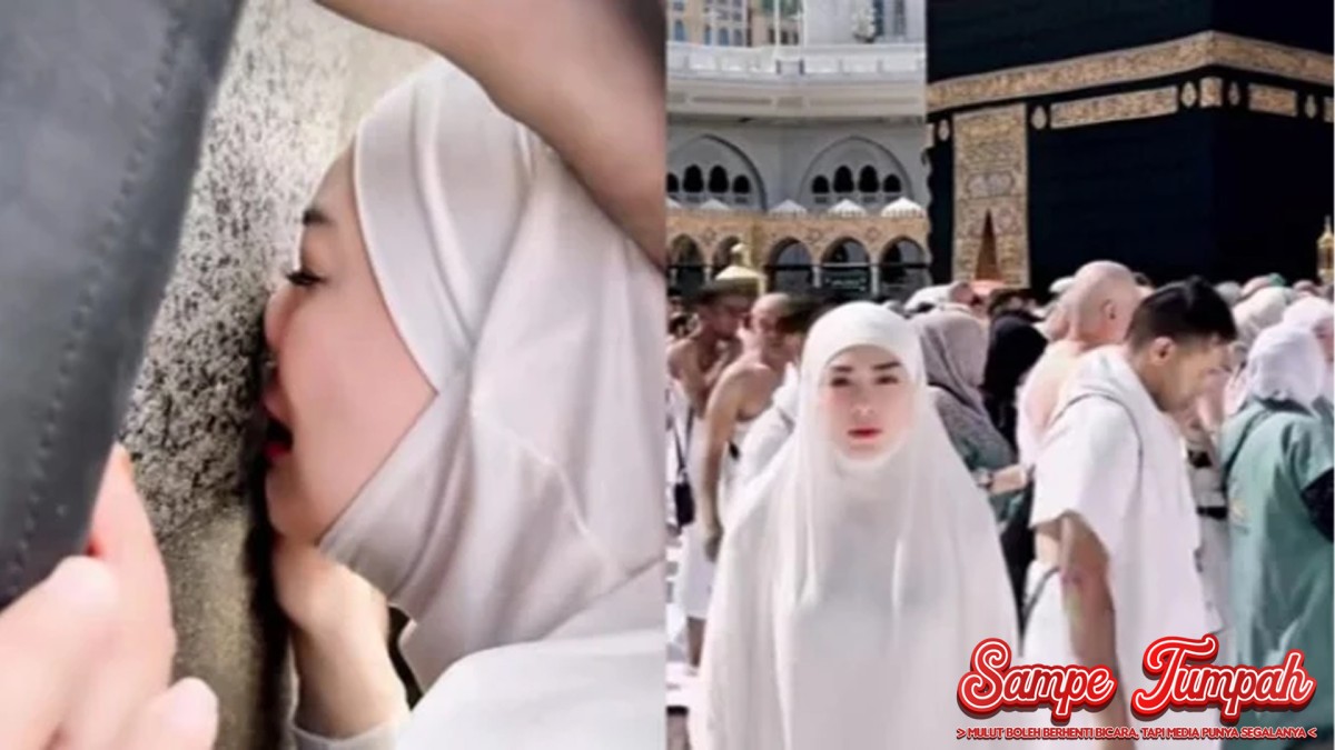 Tangis Celine Evangelista di Tanah Suci, Benarkah Bukti Ia Mualaf?