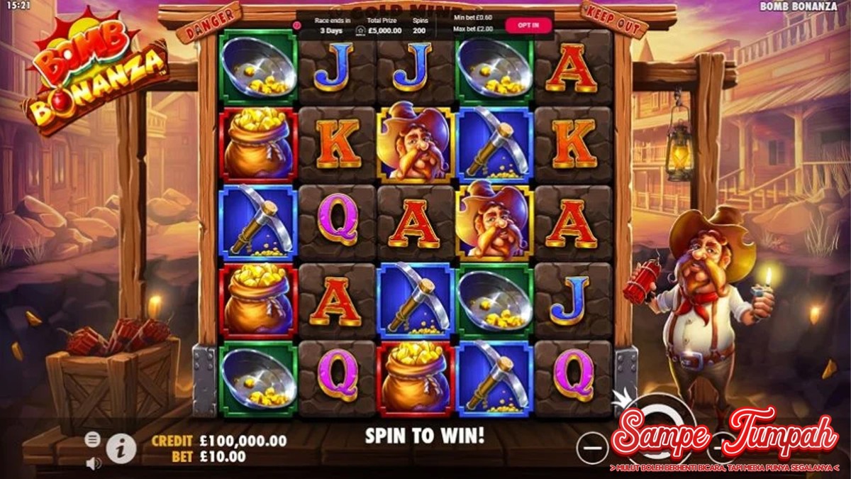 Mainkan Bomb Bonanza di Platform Slot Online Menang Besar!