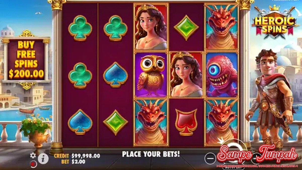 Heroic Spins: Jadilah Pahlawan dan Raih Hadiah Menakjubkan!