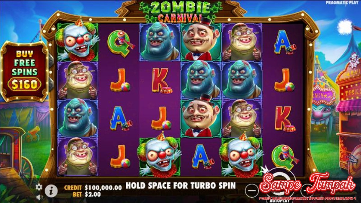 Keseruan Mencekam Berbuah di Zombie Carnival Situs Toto 4D!