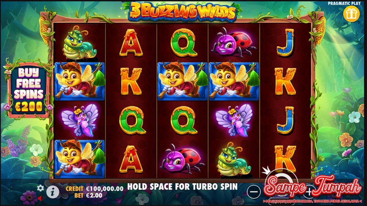 Slot Online 3 Buzzing Wilds Rezeki Manis dari Sarang Lebah!