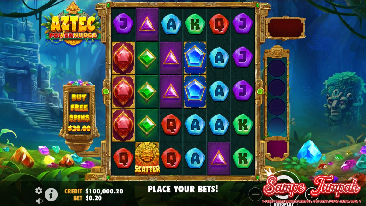 Aztec Powernudge Slot Gacor dengan Sentuhan Peradaban!