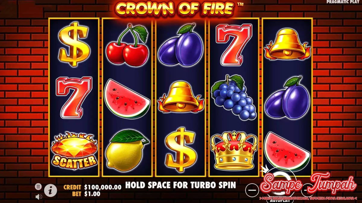 Agen Slot Online Tawarkan Crown Of Fire yang Membara!