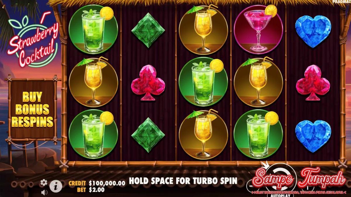 Strawberry Cocktail Slot Online Penuh Hadiah Menarik!