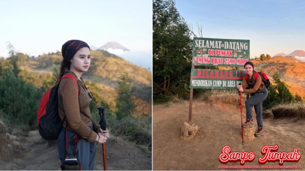 Puncak Merbabu Makin Memikat dengan Gaya Tissa Biani!