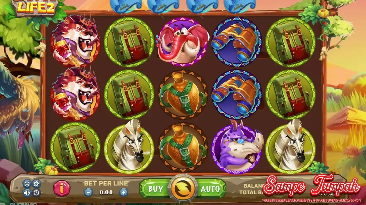 Safari Life 2 Slot Liar Nan Eksotis dari Cnnslot