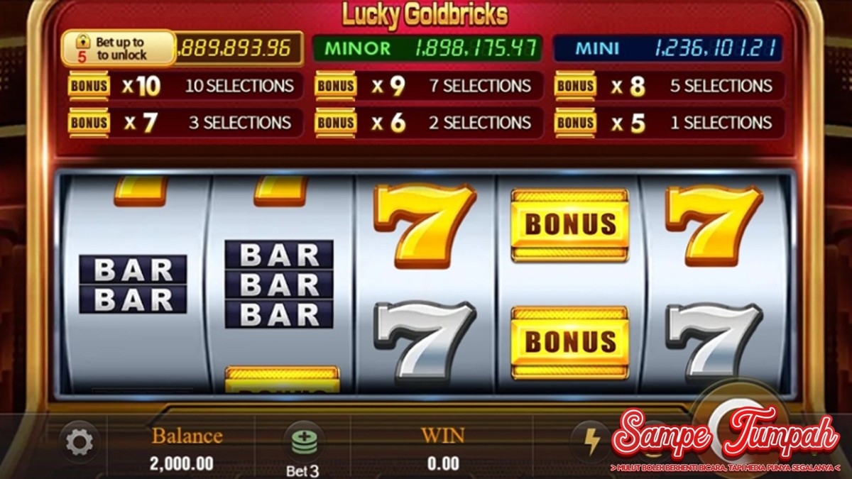 Rtp8000 Lucky Goldbricks Tambang Emas Hoki Terbesar