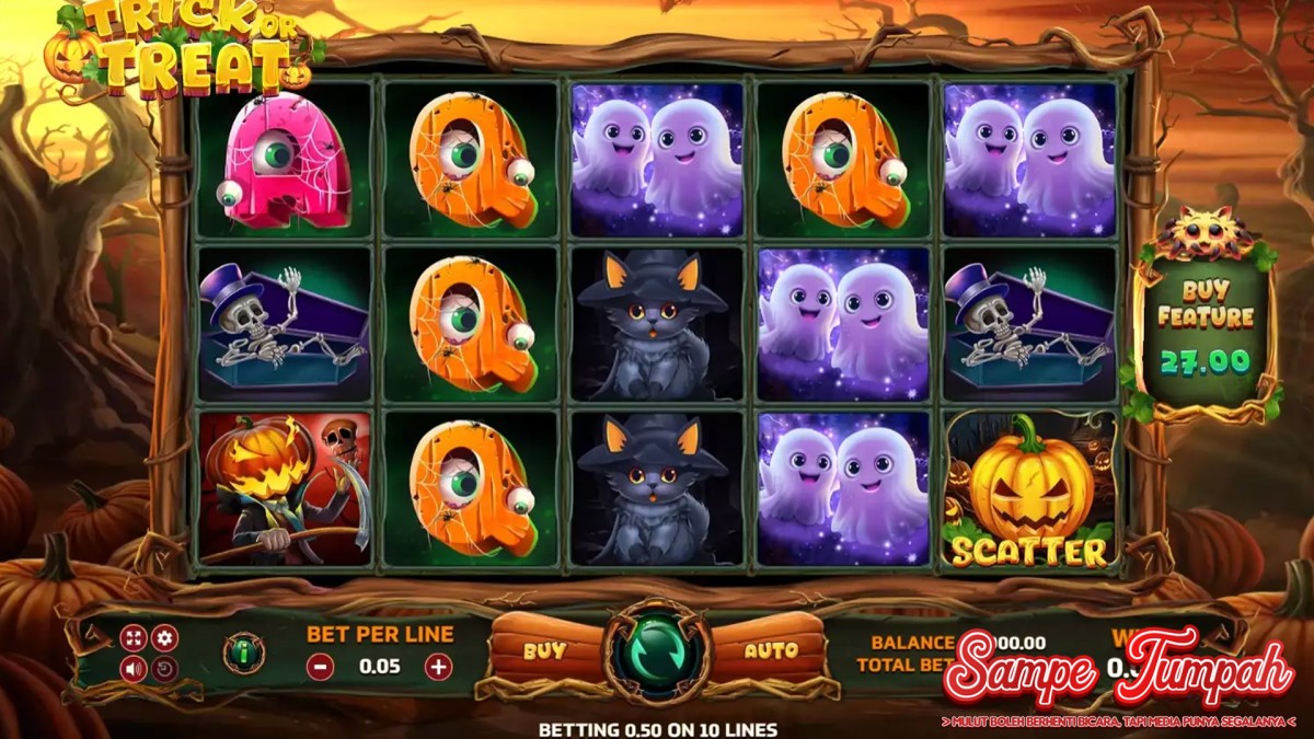 Cnnslot Keajaiban 13 Halloween lewat Trick Or Treat