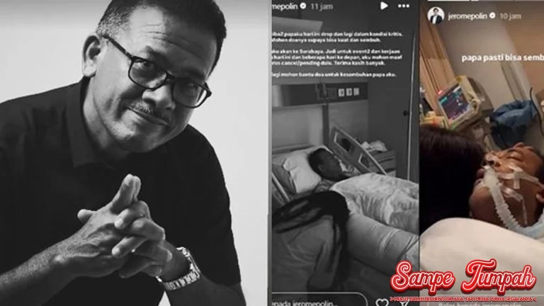 Ayah Jerome Polin baru Tutup Usia di Usia 62 Tahun