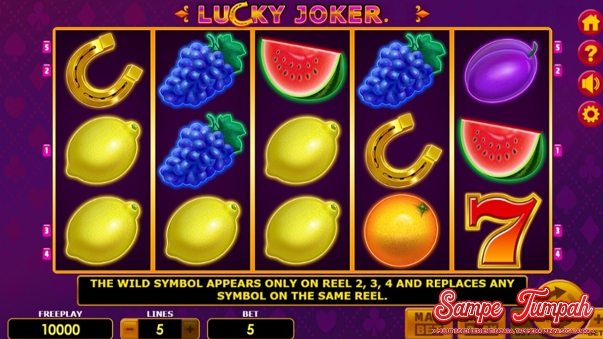 Slot Online Lucky Joker Gak Usah Sedih2 Ini Aktif
