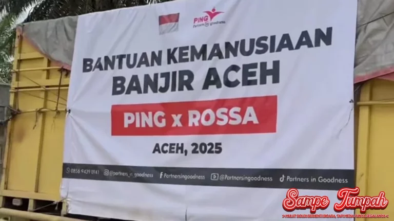 Rossa Salurkan Rp500 Juta, Korban Bencana Tersenyum!