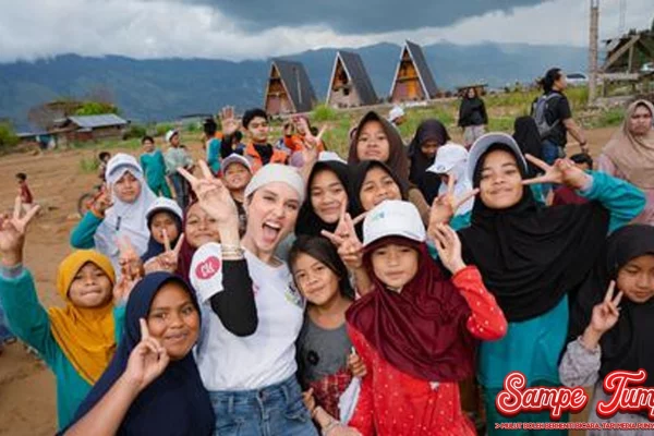Cinta Laura ke Aceh, Bawa 4 Bantuan & Inspirasi Bangkit