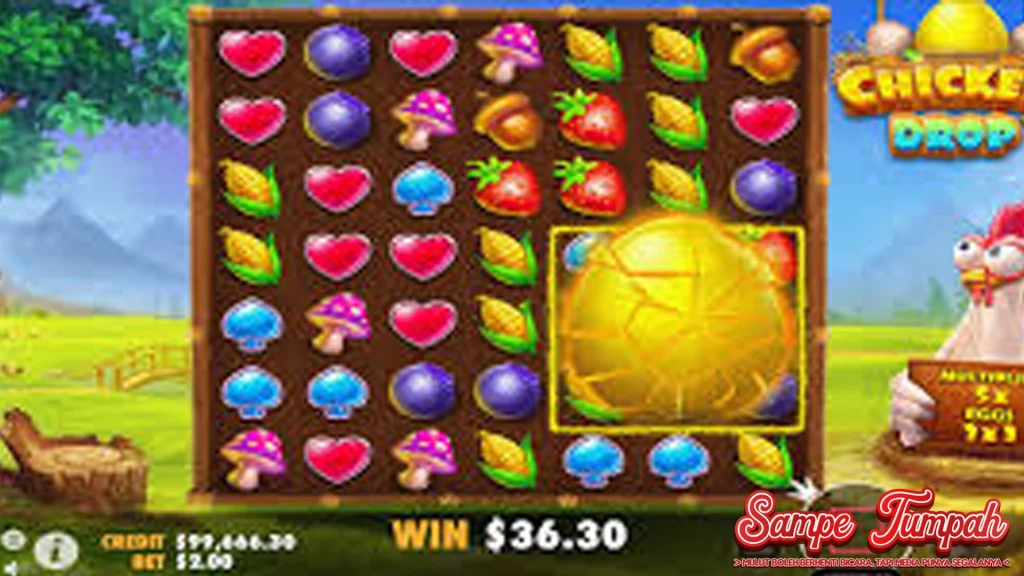 Chicken Drop Buat yang Suka 100 Tantangan