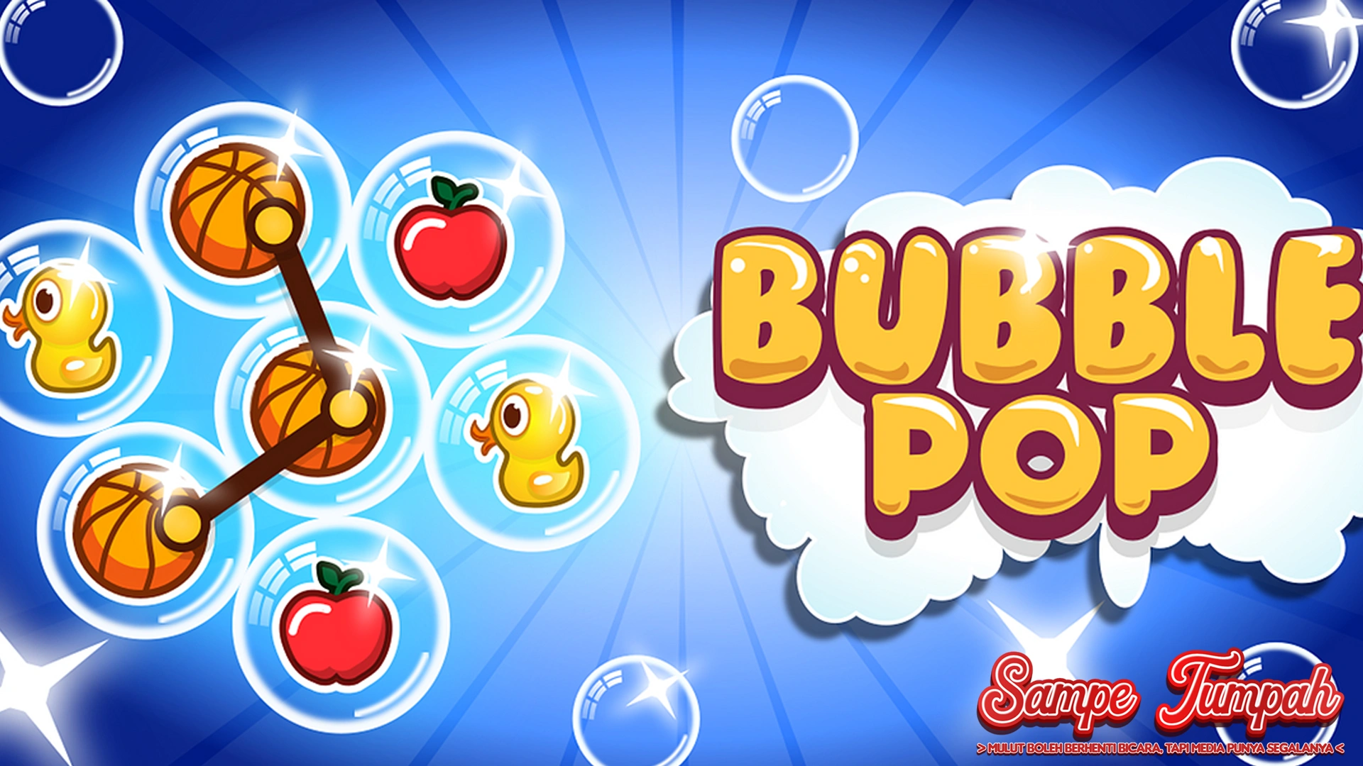 Bubble Pop Layar 6 HP Penuh Balon Keren